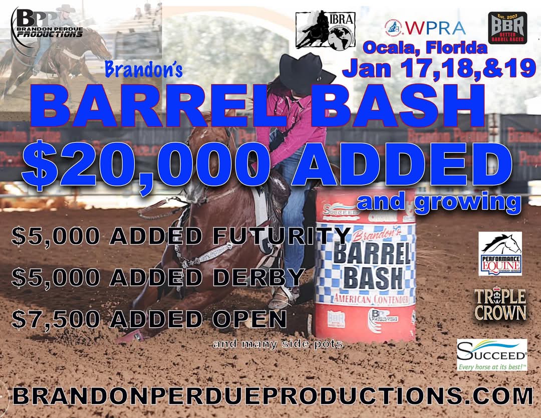 flyer for barrel bash in pensacola florida